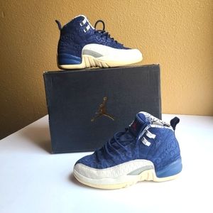 Nike Air Jordan XII 12 Retro Premium International Flight BV8017-445 GS youth 4Y